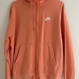 Nike Peach Fleece Hoodie